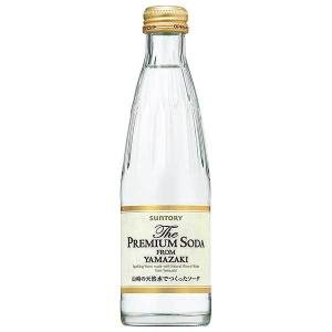 サントリー ザ プレミアムソーダ from YAMAZAKI(山崎 ヤマザキ) 炭酸水 瓶 ]240ml x 6本 送料無料(本州のみ) サントリー 日本 飲料 炭酸]