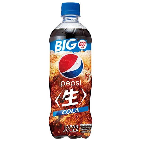 サントリー ペプシ BIG 生 PET 600ml × 24本 ケース販売 サントリー SUNTOR...