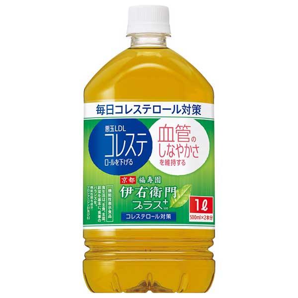 サントリー 伊右衛門プラス コレステロール対策 機能性表示食品 PET 1L 1000ml × 12...