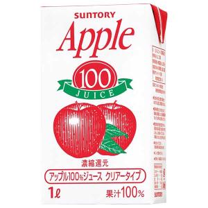 SUNTORY（サントリー） オレンジ100 紙パック 1L 1000ml × 6本 ケース