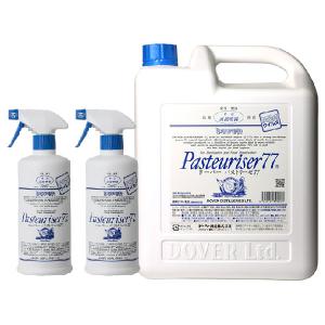 ドーバー パストリーゼ77 ヘッド付 500ml x 2本 + 詰替用 5L 5000ml セット販売 送料無料  pasteuriser77 ドーバー洋酒｜リカータイム ヤフー店