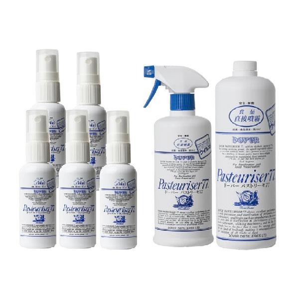 ドーバー パストリーゼ77 空容器 50ml × 5本 + ヘッド付 500ml + 詰替 1L 1...