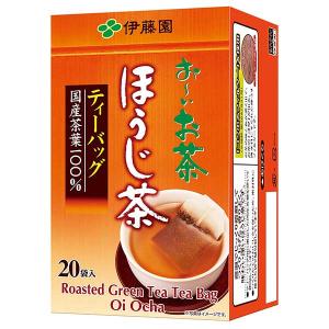 お〜いお茶 伊藤園 ほうじ茶ティーバッグ 2g×20袋 x 20パック ケース