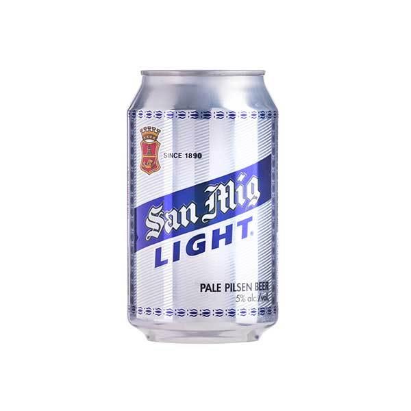 サンミゲール ライト 缶330ml x 24本[ケース販売]送料無料(本州のみ) NB 香港 ビール