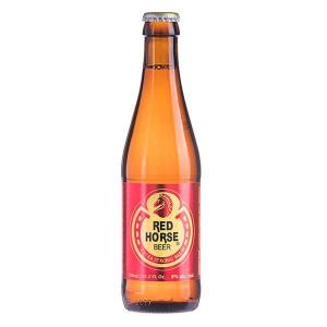 レッドホース 瓶 330ml x 24本[ケース販売] NB 香港 ビール｜se-sake