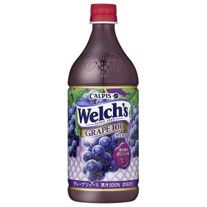 Welch's アサヒ ウェルチ グレープ100 800g ペットボトル 16本 (8本入