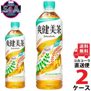 爽健美茶 PET 600ml 2ケース × 24本 合計 48本 送料無料 コカコーラ社直送 最安挑戦