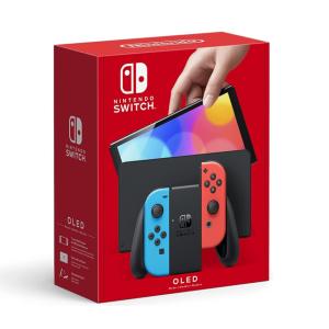 任天堂 スイッチ Nintendo Switch (有機ELモデル)  ネオンカラー　ホワイトカラー｜sea-story