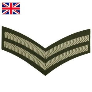 可 WEBプライス　イギリス軍 シェブロン（腕用階級章）