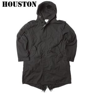 HOUSTON ヒューストン #5409M M-51 パーカー ライナー付 ブラック モッズコート M51フィールドパーカーコート M1951 メンズ フィッシュテイルパーカー｜seabees