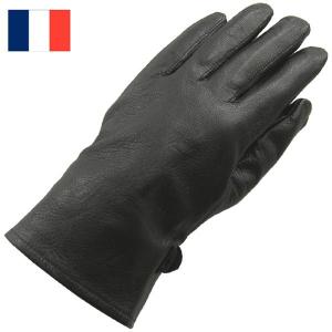 メール便可 チェコ軍 レザーグローブ リブ有り ブラウン デッド