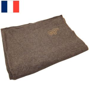 フランス軍 ウールブランケット  USED