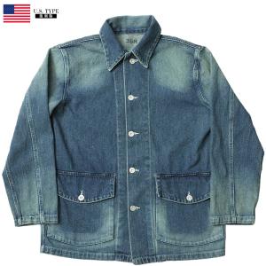YMCLKY 米軍タイプ WW2 デニムワークジャケット ウォッシュ加工