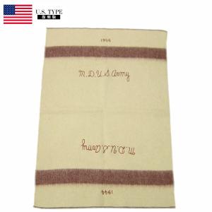 米軍タイプ WW2 ARMYブランケット ラージ 新品 EE261YN 陸軍