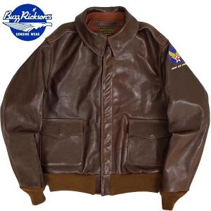BUZZ RICKSON'S バズリクソンズ #BR80253 A-2 フライトジャケット 『NO.23380 “ROUGH WEAE CLOTHING CO.”』A2 メンズ アウター ミリタリー レザー 本革 皮