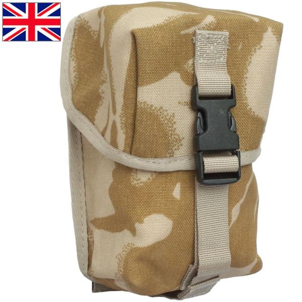 イギリス軍 ユティリティーポーチ デザートDPM スモール USED BP114UN