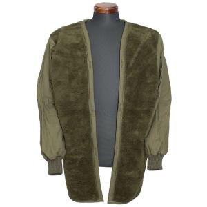 オランダ軍 ボア コートライナー オリーブ デ...の詳細画像1