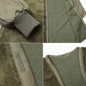 オランダ軍 ボア コートライナー オリーブ デ...の詳細画像3
