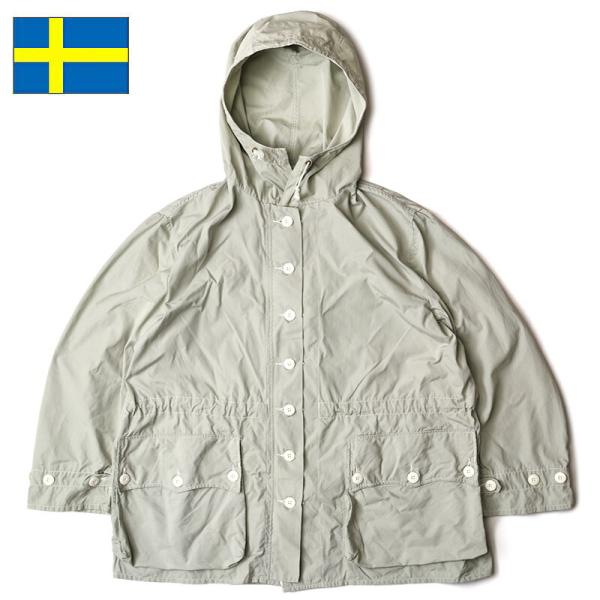 スウェーデン軍 M-62 スノーカモパーカー USED JP070UN