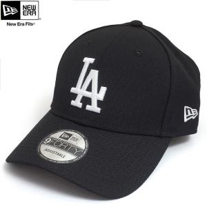 NEWERA ニューエラ 9FORTY キャップ ロサンゼルス・ドジャース メンズ レディース ブラック 帽子 CAP 野球帽｜seabees