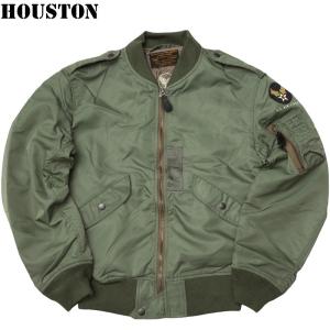 HoustonヒューストンCWU-36セージグリーン MA-1 フライトジャケッ HOUSTON 10%OFF□HOUSTON ヒューストン #5CW36P CWU-36/P フライト