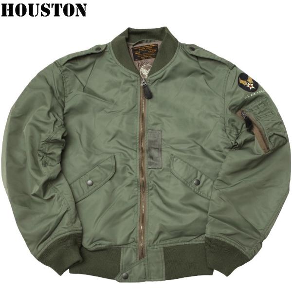 10%OFF！■HOUSTON #5L-2BX L-2B フライトジャケット  L2B ブルゾン メ...