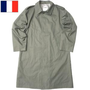 フランス軍 ステンカラーコート グレー デッドストック