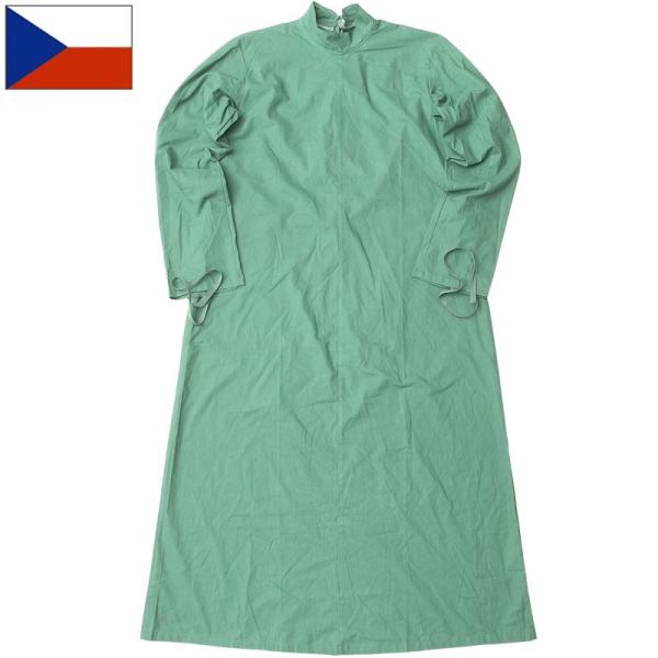 チェコ軍 オペレーションコート グリーン デッドストック JC120NN メディカル ドクター ワー...
