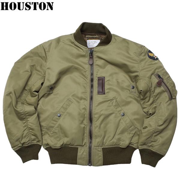 HOUSTON ヒューストン #5004 B-15B モディファイ フライトジャケット メンズ B1...