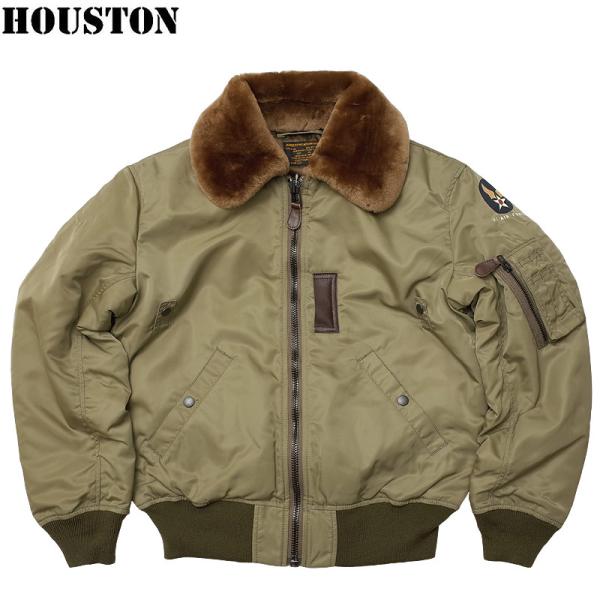 HOUSTON ヒューストン #5001 B-15B フライトジャケット メンズ B15B アウター...
