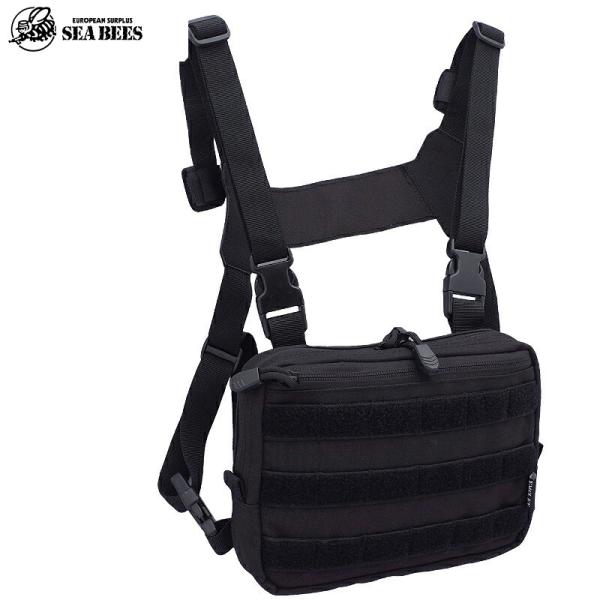 TV0137 MOLLE チェストバッグ BE050YN TV-0137 MOLLEシステム対応 モ...