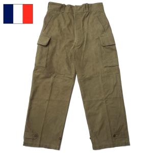フランス軍 M-47 フィールドパンツ ツイル生地 デッドストック PP196NN