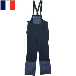 美品！フランス海軍 復刻 NAVY デッキパンツ 大戦モデル オーバーオール フランス海軍タイプ プリント デッキパンツ オーバーオール メンズ