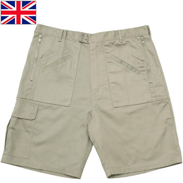 イギリス カーゴ ショートパンツ smart-guard ベージュ デッドストック  ZPS508N...