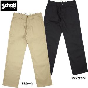 Schott ショット #7821910005(3116036) TCワークパンツ  メンズ ミリタリー ズボン ボトム カジュアル ストレート ワイド｜seabees