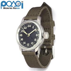 MONTRE ROROI モントルロロイ ブシップウォッチ 布ベルト