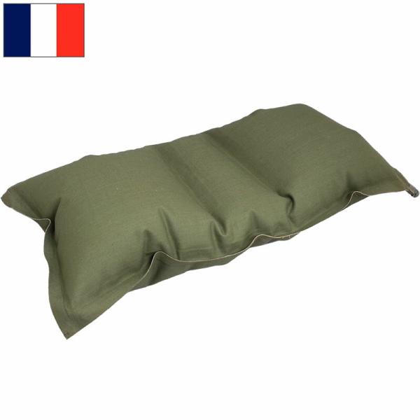 1点ならメール便可 フランス軍 HM エアー枕 デッドストック EE702NN &lt;BR&gt;エアーまくら...