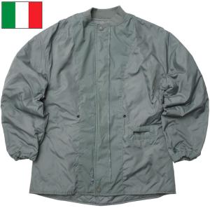 イタリア軍 ユーロミリタリー ビンテージ ブルゾン ジャケット イタリア軍 セキュリティジャケット グリーン デッドストック JJ246NN