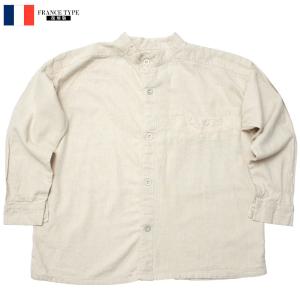 30s フランス軍　リネン　ボージョンスモック　Bourgeron Smock 30s French Army Linen Hospital Bourgeron Smock フランス軍