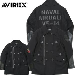 AVIREX アビレックス #7832255013(6122143) ネイバル Pジャケット アヴィレックス Pコート ピーコート メンズ 男性 防寒 アウター ブルゾン ミリタリー｜seabees