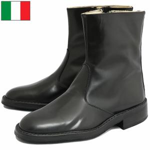 チェコ軍 レザー ポストマンシューズ ブラック デッドストック FS056NN