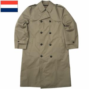 フランス軍 オフィサー トレンチコート カーキ デッドストック