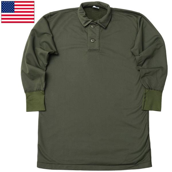 米軍 スリーピングシャツ ベトナム 長袖 オリーブ デッドストック JU073NN アメリカ軍 GI...