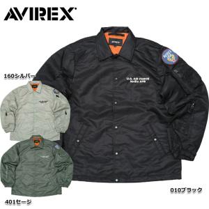 ノベルティープレゼント AVIREX アビレックス #7833152012 フライト コーチジャケットメンズ 男性 ライトアウター ナイロン ブルゾン ミリタリー JKT 春 秋｜seabees