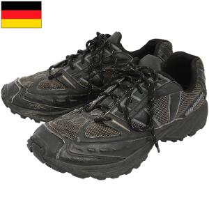 ドイツ軍 トレーニングシューズ Bタイプ ブラック USED FS038UN スニーカー 靴 スポーツシューズ トレイルランニング ウォーキング トレーナー カジュアル｜seabees