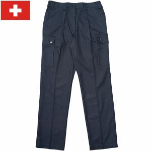 スイス軍 ワークカーゴパンツ ネイビー デッドストック PP398UN ワーク