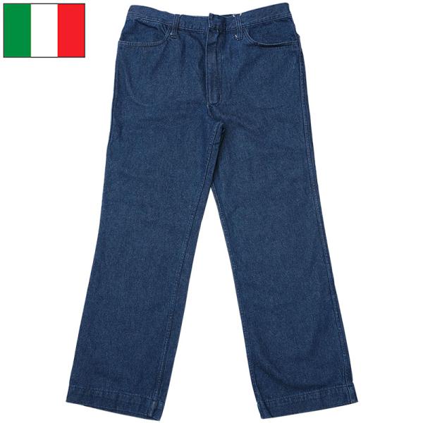 イタリア軍 MM デニムパンツ オールドスタイル 2PK USED PP363NN 海軍 NAVY ...