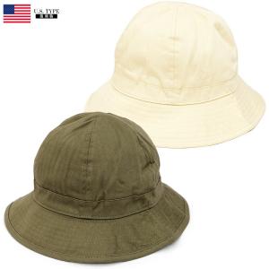 YMCLKY メール便可 米軍タイプ WW2 デニムハット ウォッシュ加工