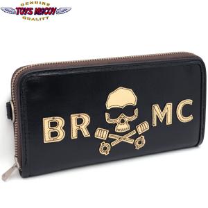 ノベルティープレゼント TOYS McCOY トイズマッコイ #TMA2311 レザー ロング ウォレット『B R M C』本革 馬革 長財布 ミリタリー メンズ 男性 カード 札 小銭｜seabees