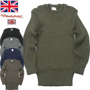 KEMPTON ケンプトン社 #7935140001(41671) WOOLLY PULLY クルーネック コマンドセーター メンズ 男性 ウーリープーリー トップス ミリタリー 春 秋 冬｜seabees